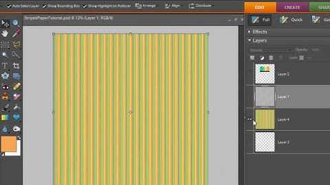 Digital Scrapbooking Designer Tutorial: Striped Paper