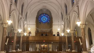 Loudest 32’ bombarde I’ve ever witnessed - Saint Patrick’s church in Washington DC