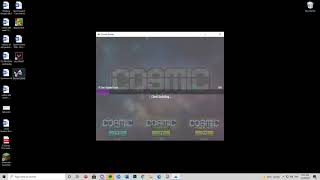 Cosmic Client not working, Stuck at updating...