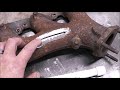 Stick welding cast iron repair with muggy weld