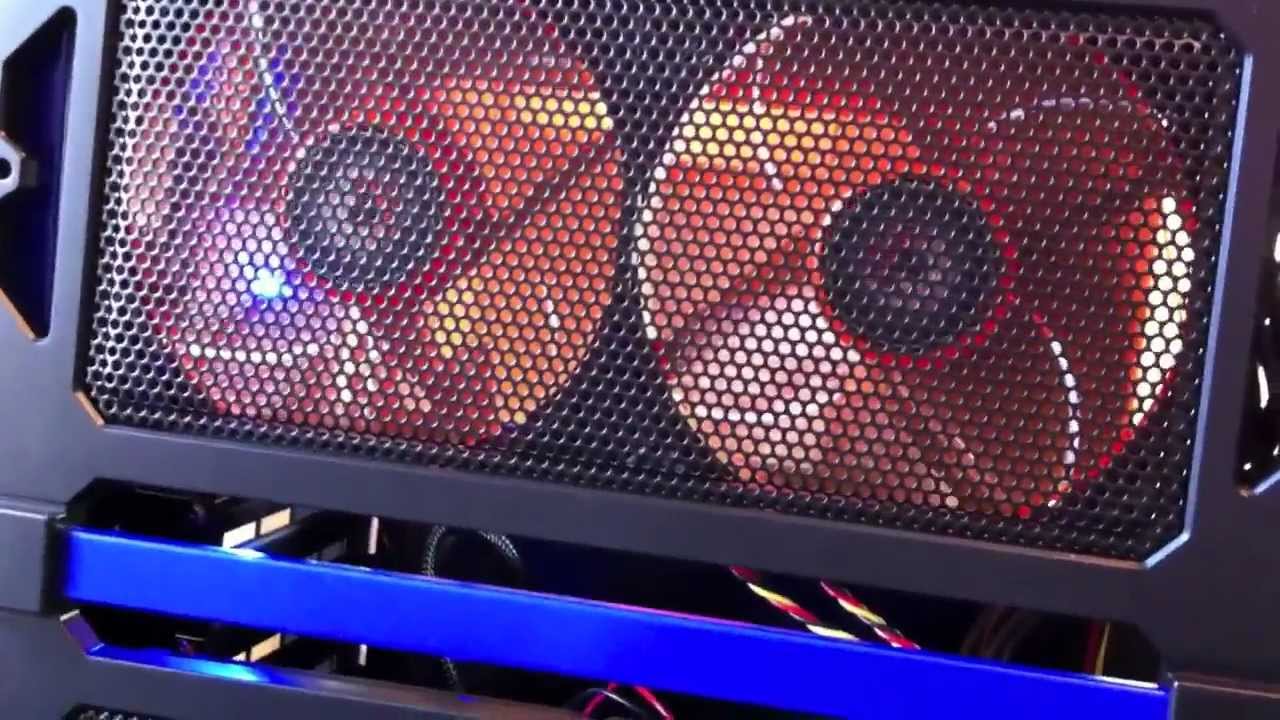 XIGMATEK Orange Case Fan Unboxing and Review - YouTube