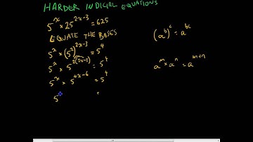 Harder Indicial Equations