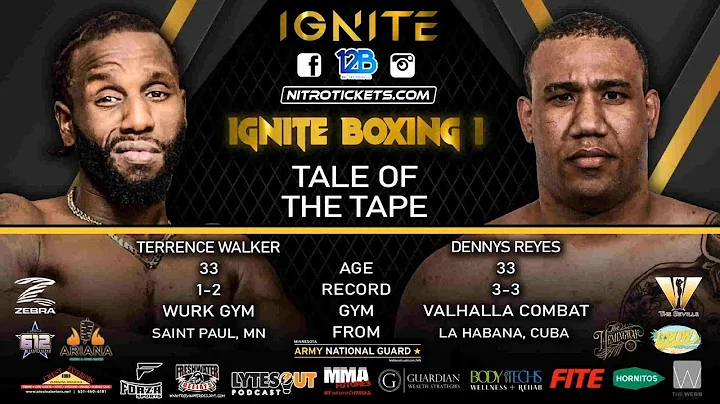 Ignite Boxing 1 Terrence Walker vs Dennys Reyes 1