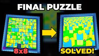FINAL PUZZLE Solved! Easy Guide + Finished Picture | Roblox The Hunt 20 Event