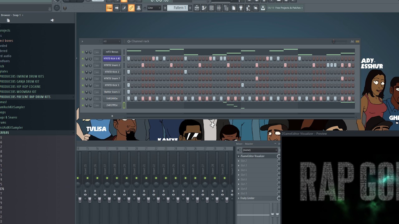 VIP PRODUCERS PRESENT RAP DRUM KITS IS A RAP GOD DOWNLOAD FREE YouTube