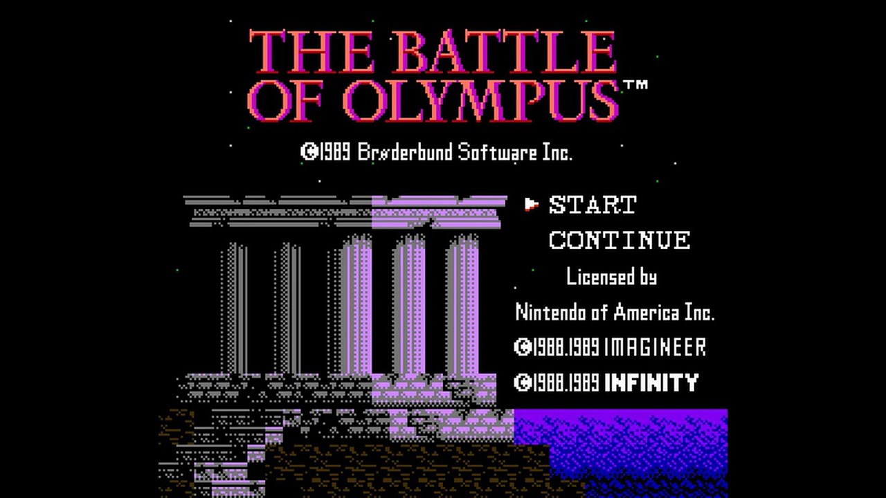 NES Longplay [126] The Battle of Olympus (US)