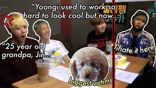 BTS spilling tea about each other non-stop part 3 ft. BTS’s pets | they have no chill