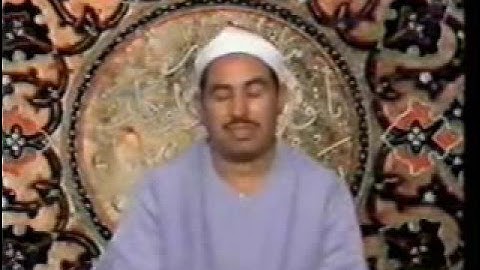 سورة الحاقّة  للشيخ محمد محمود الطبلاوي