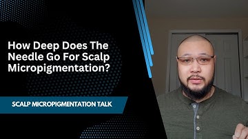 How Deep Does the Needle Go For Scalp Micropigmentation?