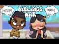 Siblings war role play with voice  miga queen in avatar world 