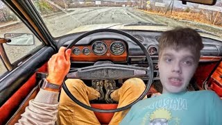 1978 ВАЗ 2106 1.6 МТ - POV ТЕСТ-ДРАЙВ | Реакция на FP Driving |