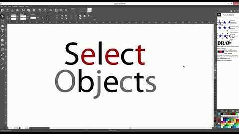 SignCut DRAW: Select Objects