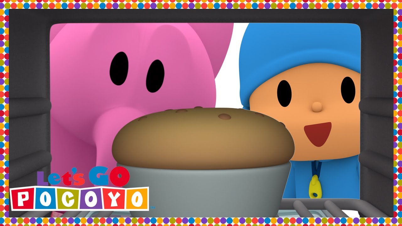 🍽 LET'S GO POCOYO! - O restaurante do Pocoyo  DESENHOS ANIMADOS de POCOYO  em PORTUGUÊS do BRASIL 