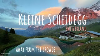 Best places to visit in Switzerland - Kleine Scheidegg 4K