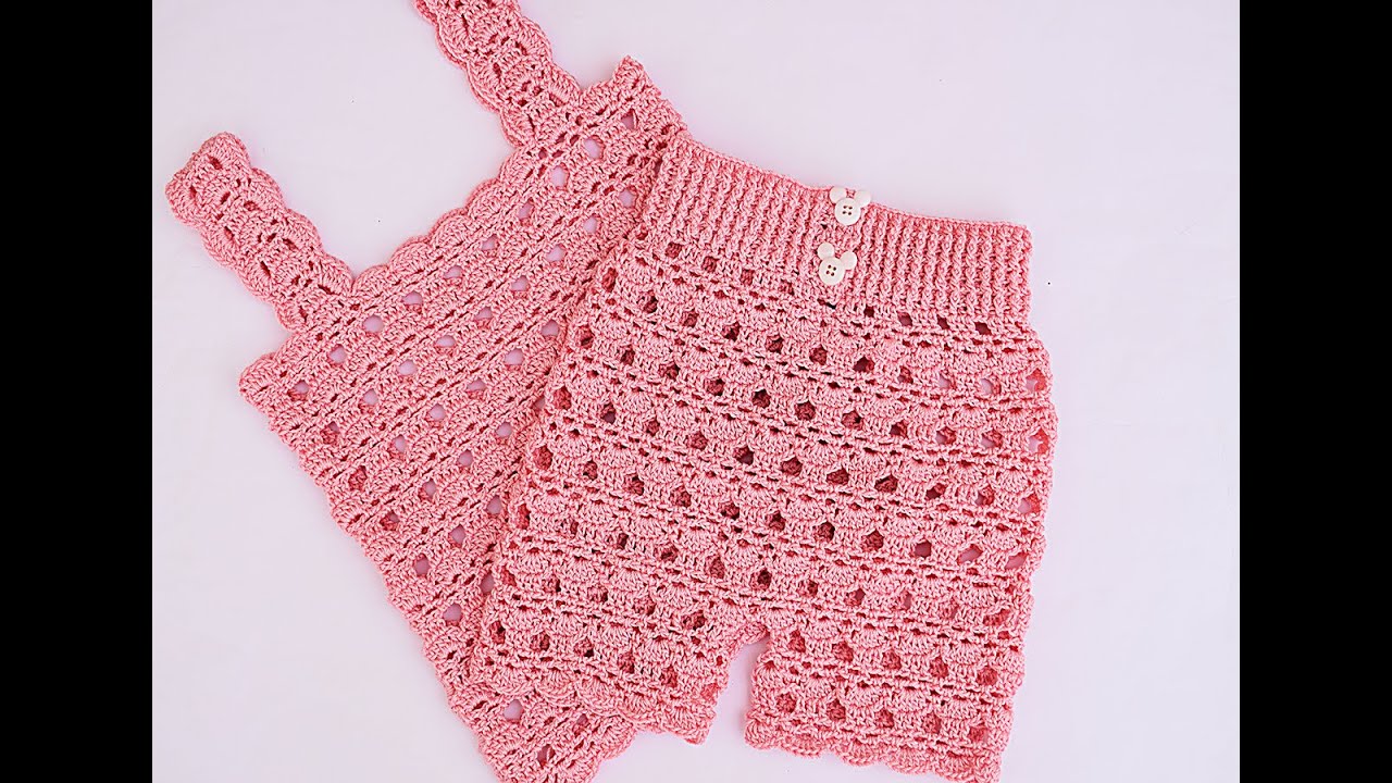 shorts tejidos en crochet