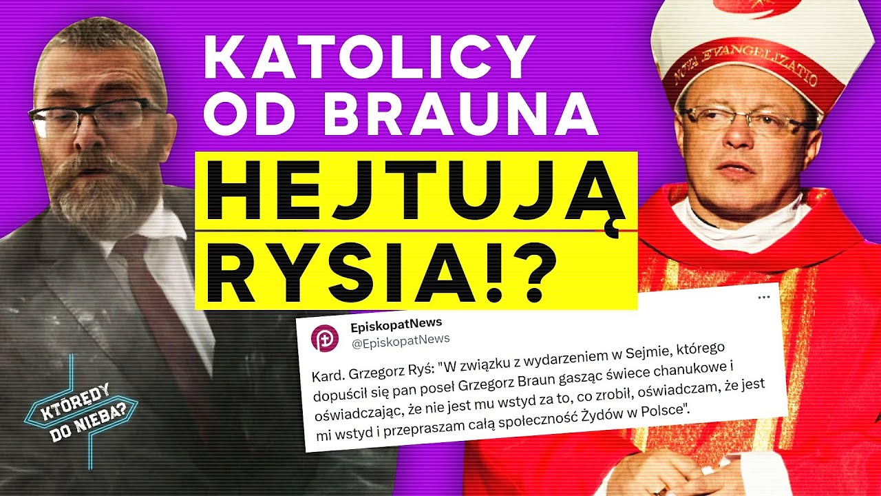 Katolicy od Brauna hejtują Rysia!? | Którędy Do Nieba