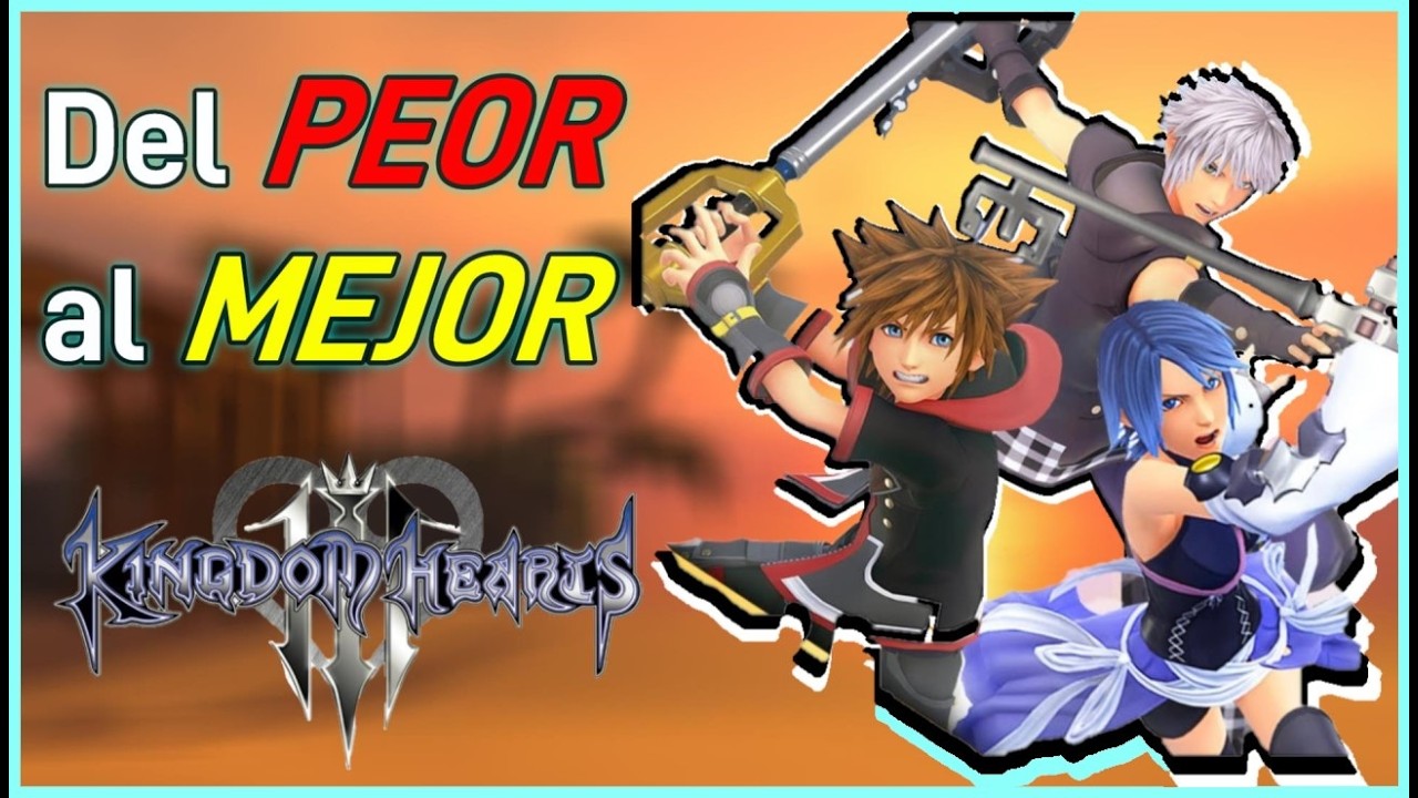 ANALIZANDO TODOS los KINGDOM HEARTS en UN SOLO VÍDEO - Reseña, Ranking y Tier List