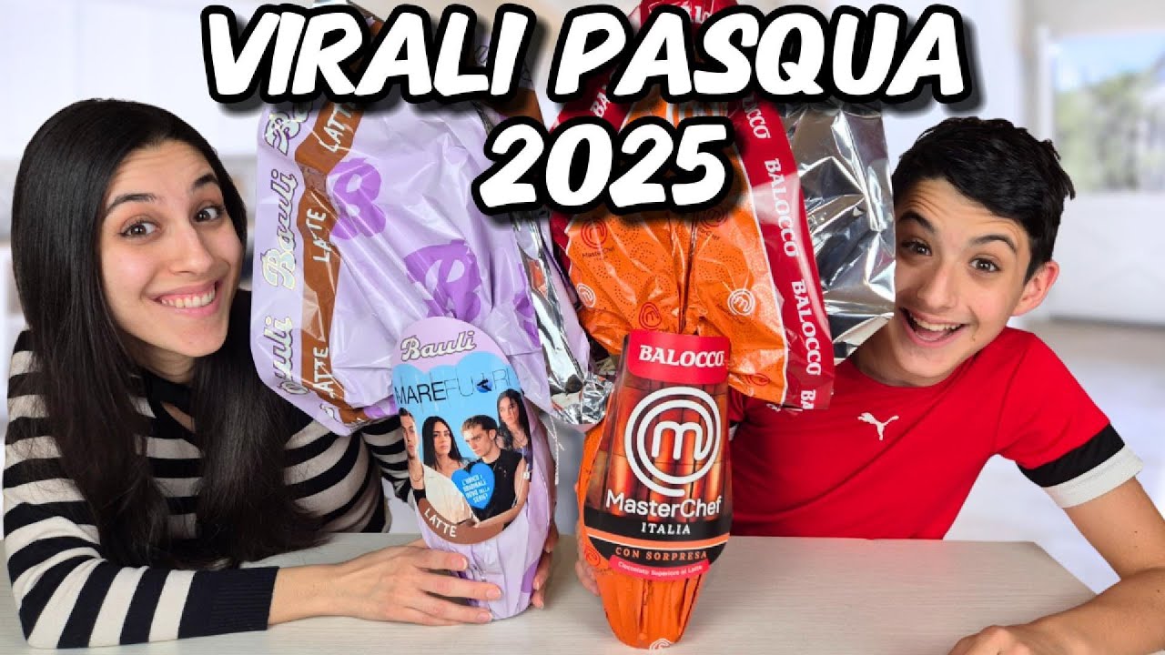 APRIAMO LE UOVA DI PASQUA PIU' VIRALI DEL 2025 !