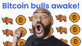 BITCOIN BULLS AWAKE?! HERE WE GO!!!