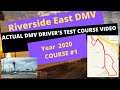 *ACTUAL TEST ROUTE * Riverside East DMV Behind The Wheel Training Online Adult Teen Education Course