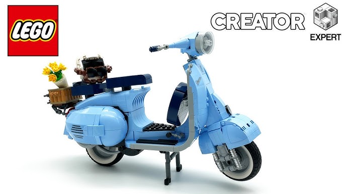 I see your wooden Vespa, and raise you a Lego Vespa.