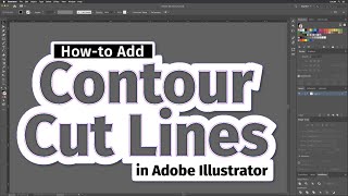 How-to Add Contour Cut Lines in Adobe Illustrator for Print and Cut screenshot 5