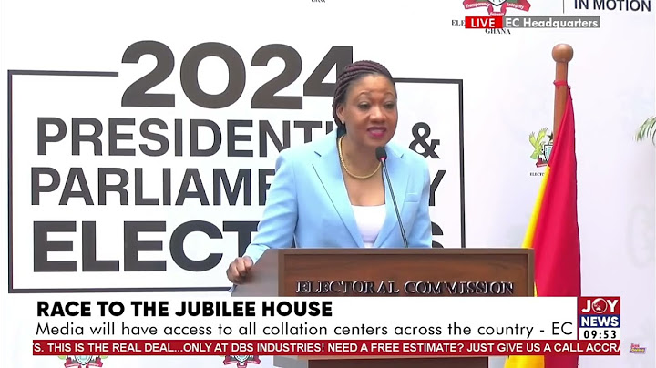 We will ensure transparency in every aspect of our work - Jean Mensa, Chairperson, EC