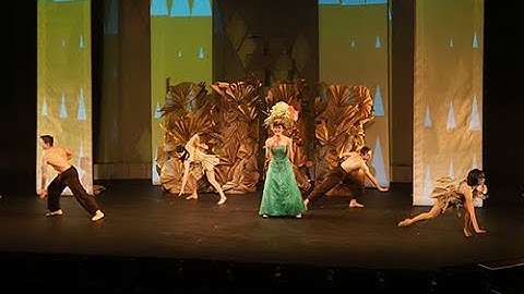 Projection Mapping Stage design for musical "Evergreen" NYC