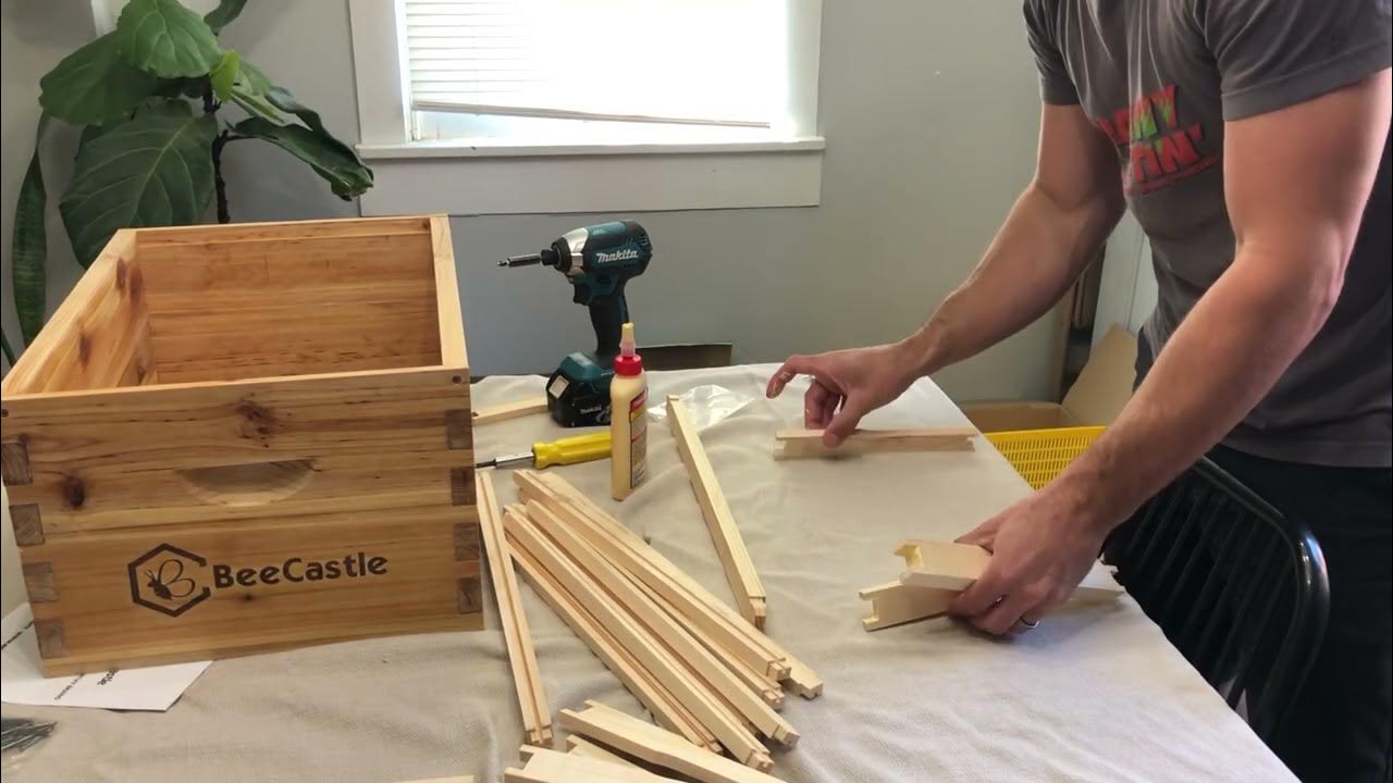 Bee Castle Bee Hive Assembly DIY Instructions YouTube