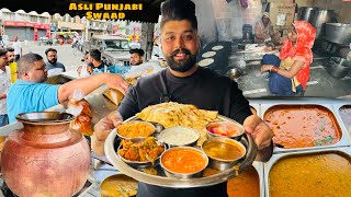 250/- Rs Shahi Punjabi Thali | Desi Punjabi Dhaba | Punjab Street Food