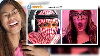 MASKED ARAB ROASTED Every RACIST Person On Omegle | Reaction