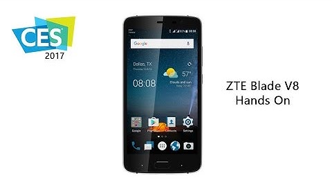 ZTE Blade V8 Hands On