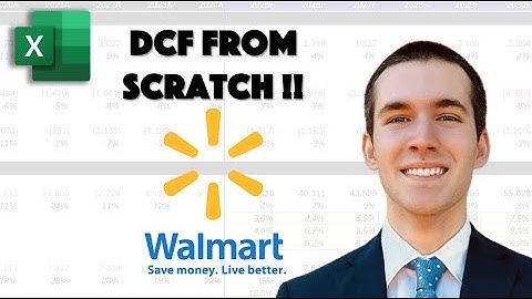 DCF model from scratch - Walmart