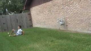 First attempt at wall backflip!