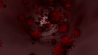 #Футаж коронавирус в крови ◄4K•HD► #Footage coronavirus in the blood
