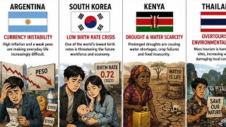 Biggest Problems Each Country Is Facing 🌍 (Global Reality Check)