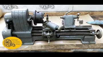 Vintage Metal Lathe Part1 [Restoration]