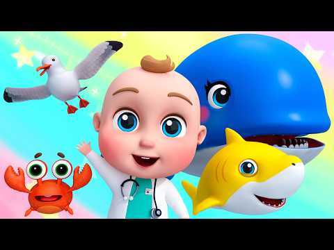 鯊魚寶寶 | Baby Shark | 寶寶醫院 | 小醫生 | 職業扮演兒歌童謠 | 人氣兒歌 | Nursery Rhymes & Kids Songs