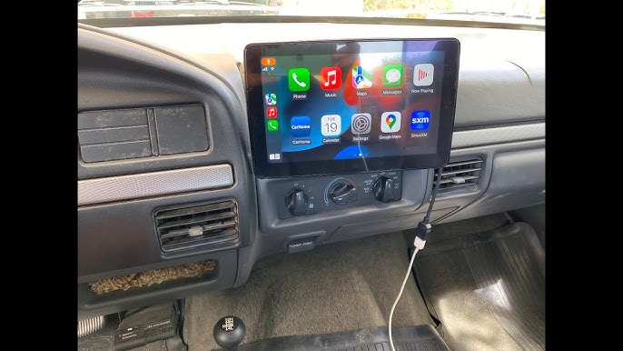 Radio GPS 9 pulgadas Android 1 DIN multi táctil CarPlay & Android Auto No