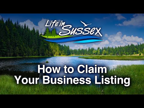 How to Claim Your Business Listing on LifeInSussex.com