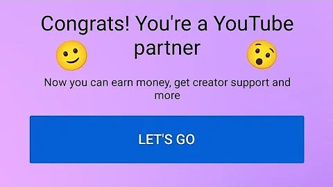 I AM NOW A YOUTUBE PARTNER