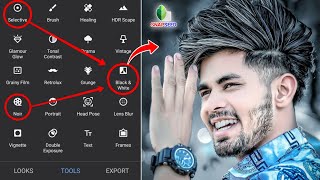 Snapseed New Hair Style Editing | Snapseed Oil Hair + White Face Photo Editing | Snapseed Cb Editing screenshot 5