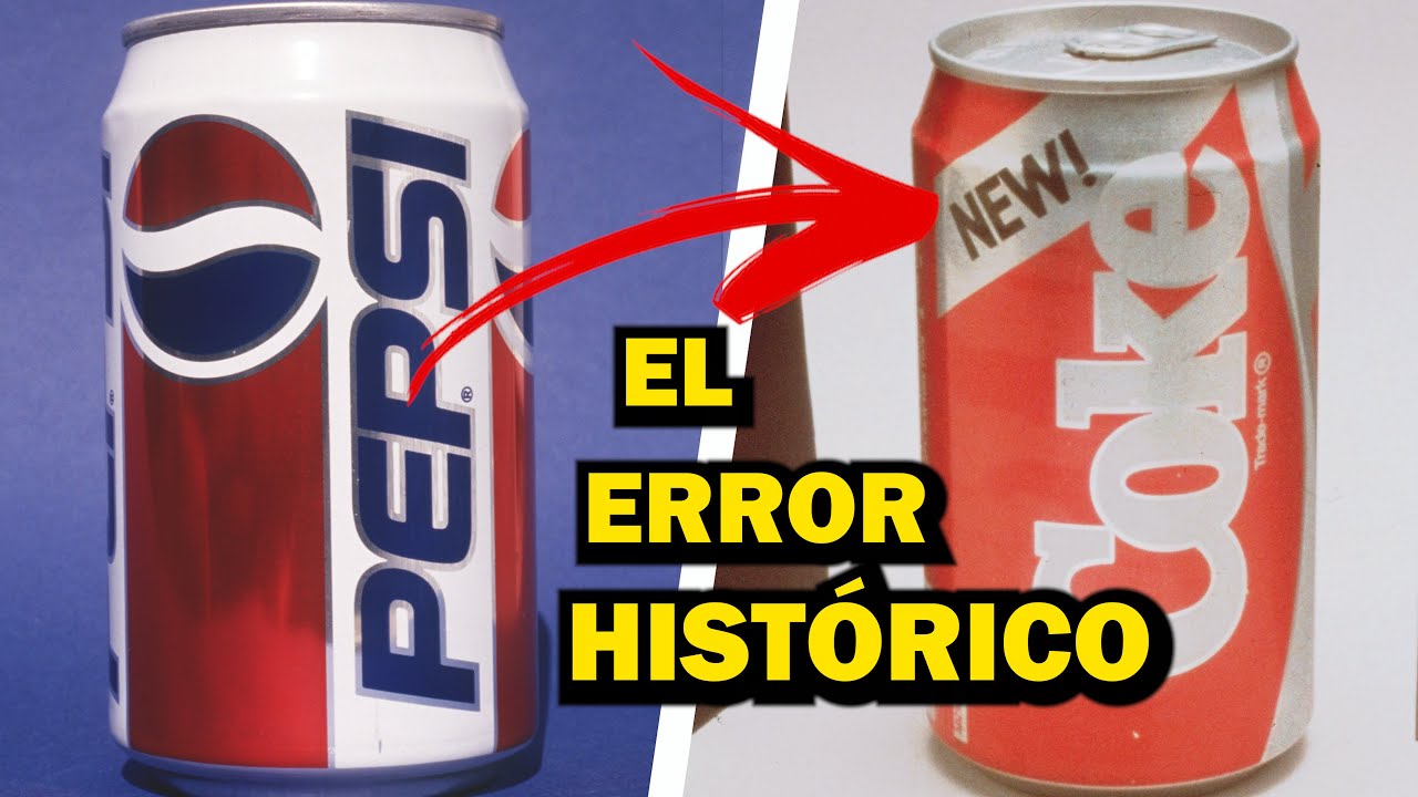 EL FIASCO HISTÓRICO DE COCA COLA QUE LA EMPUJÓ AL ABISMO: EL CASO NEW COKE