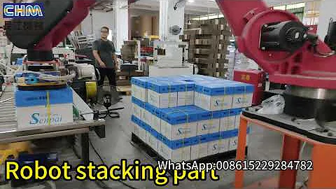 Fully automatic CHM A4 paper cutting and packaging machine production line run in customer factory