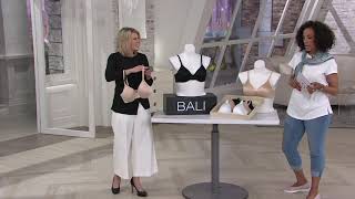 Bali One Smooth U Smoothing and Concealing Bra on QVC