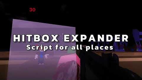 ROBLOX UNIVERSAL HITBOX SCRIPT FOR ALL PLACES (Pastebin) #script