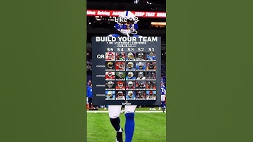 Build Your Team With 15 Dollars #edit #trending #viral #shorts #subscribe #nfl