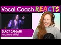 Vocal Coach reacts to Black Sabbath - Heaven and Hell (Ronnie James Dio Live)