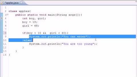 Java Programming Tutorial - 11 - Logical Operators.flv