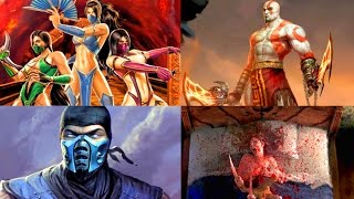 Mortal Kombat IX All ENDINGS (All DLC Characters Included)